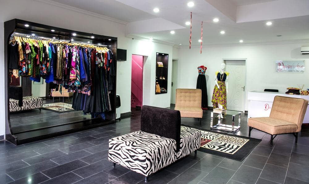 African market and shopping